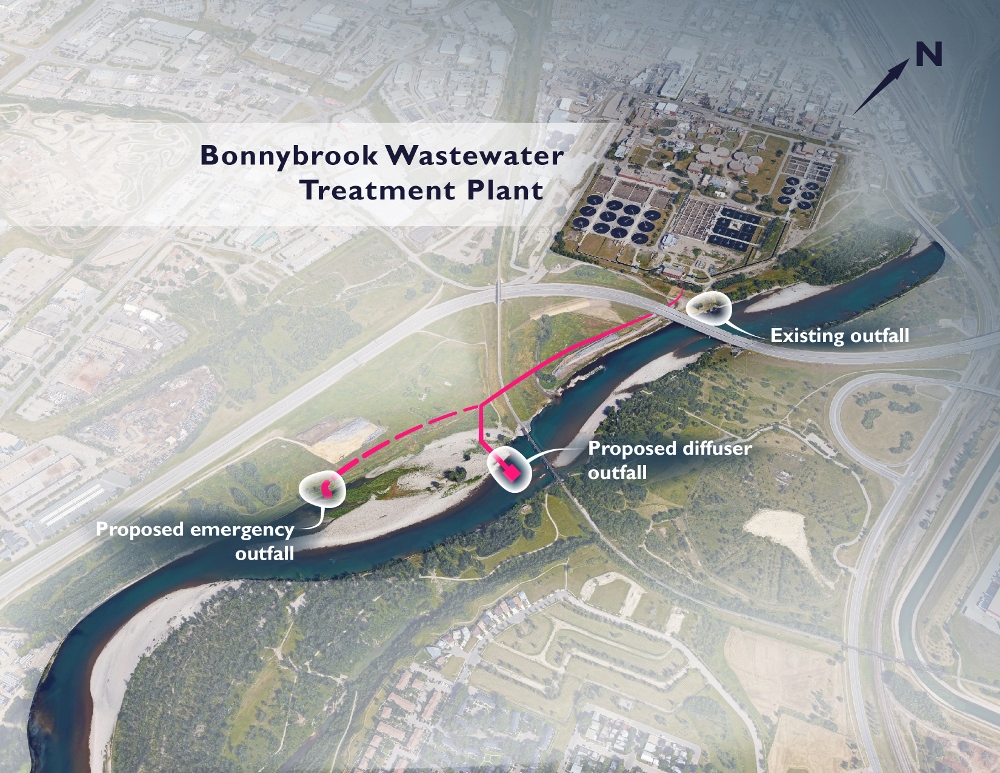 BBWWTP outfall configuration